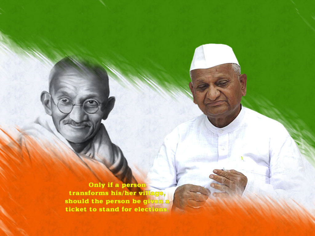 Anna Hazare Wallpaper
